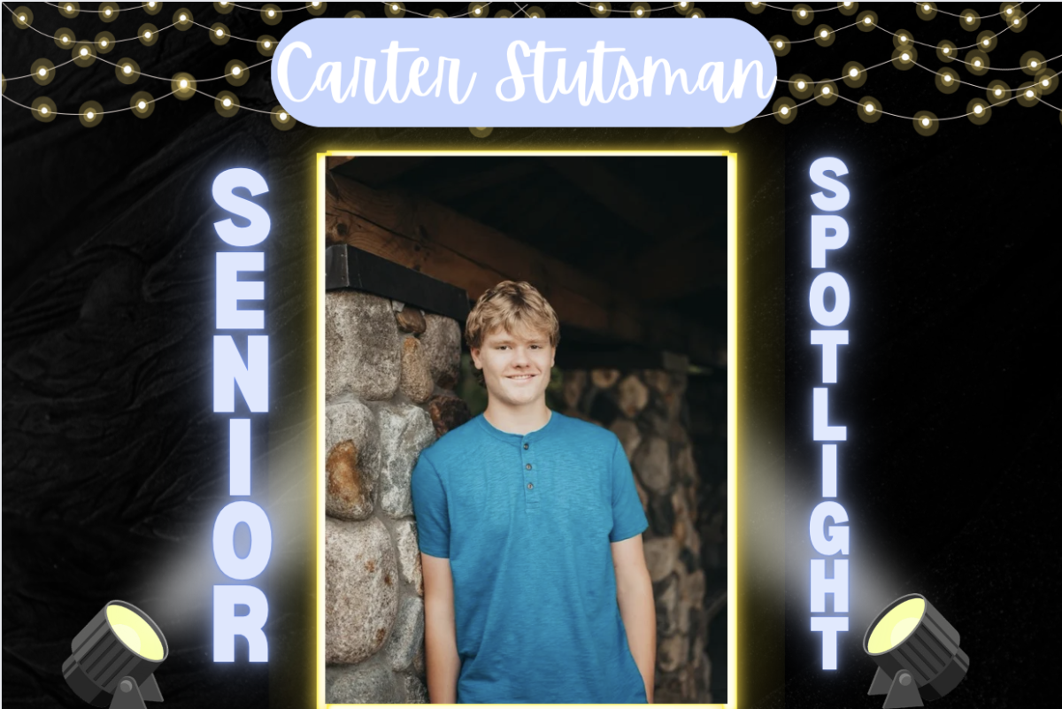 Carter Stutsman is excited too see what his senior year will bring (Photo used with permission from Carter Stutsman)